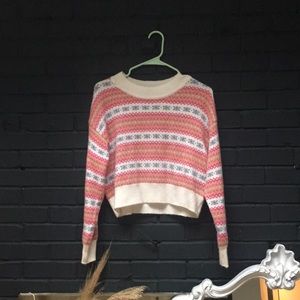 Multi colored sweater